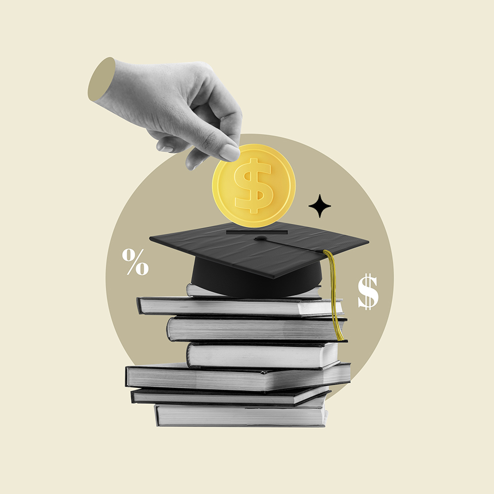 Investment in knowledge, student loan, scholarships, Fee, College tuition, Tuition payment, Learn, Study, Graduation, Finance, Student debt, Cost, Give, Money, Student, Pay, Student loan, Financial 