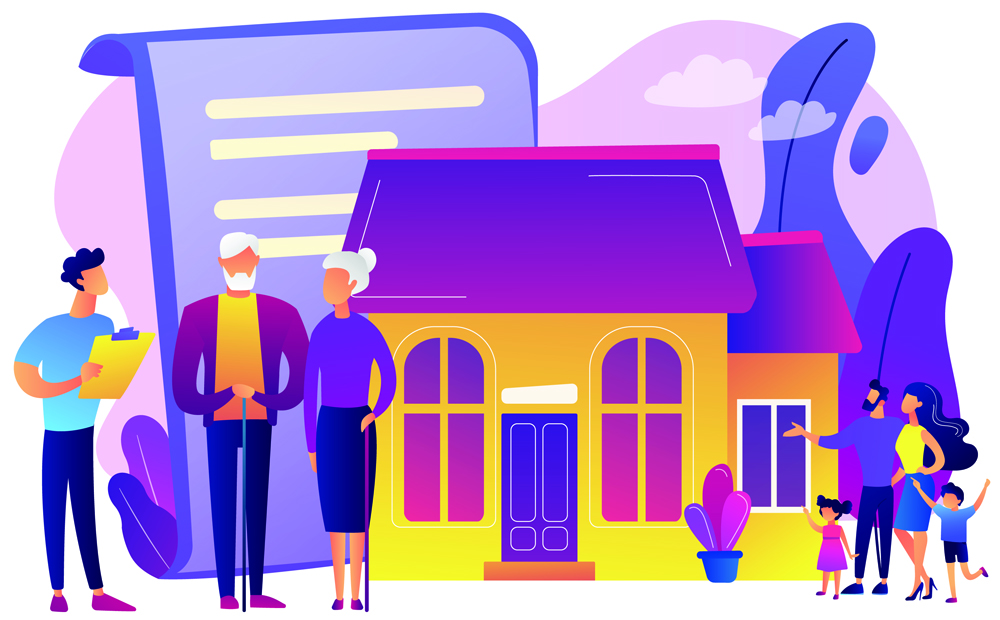 Bright vibrant violet vector isolated illustration