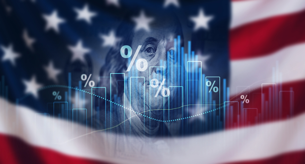 United States tariffs government import taxation,to increase the American economy.Industrial Tariffs growth.Import Trade Tariffs increase.Trade war policy in development